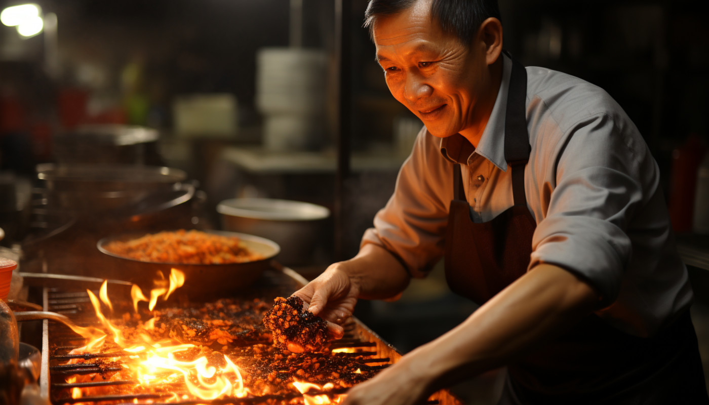 El encanto de la cocina callejera tailandesa