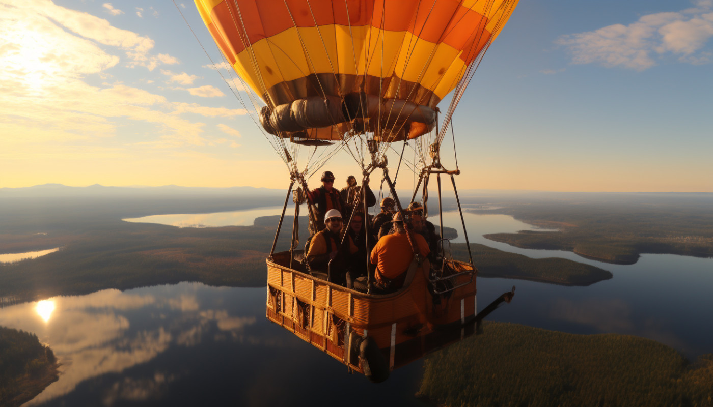 Viaje en globo, una perspectiva única